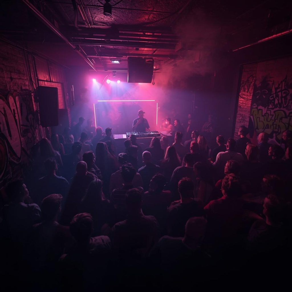 From the Underground to the Overground: The Lifecycle of a Music Scene