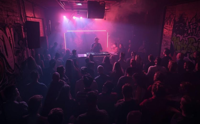 From the Underground to the Overground: The Lifecycle of a Music Scene